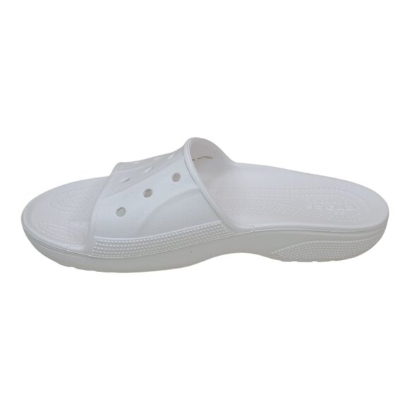 Crocs Baya II Slide Sandals White M9 W11 Lightweight Slip-Resistant Shower Shoes - Picture 7 of 10
